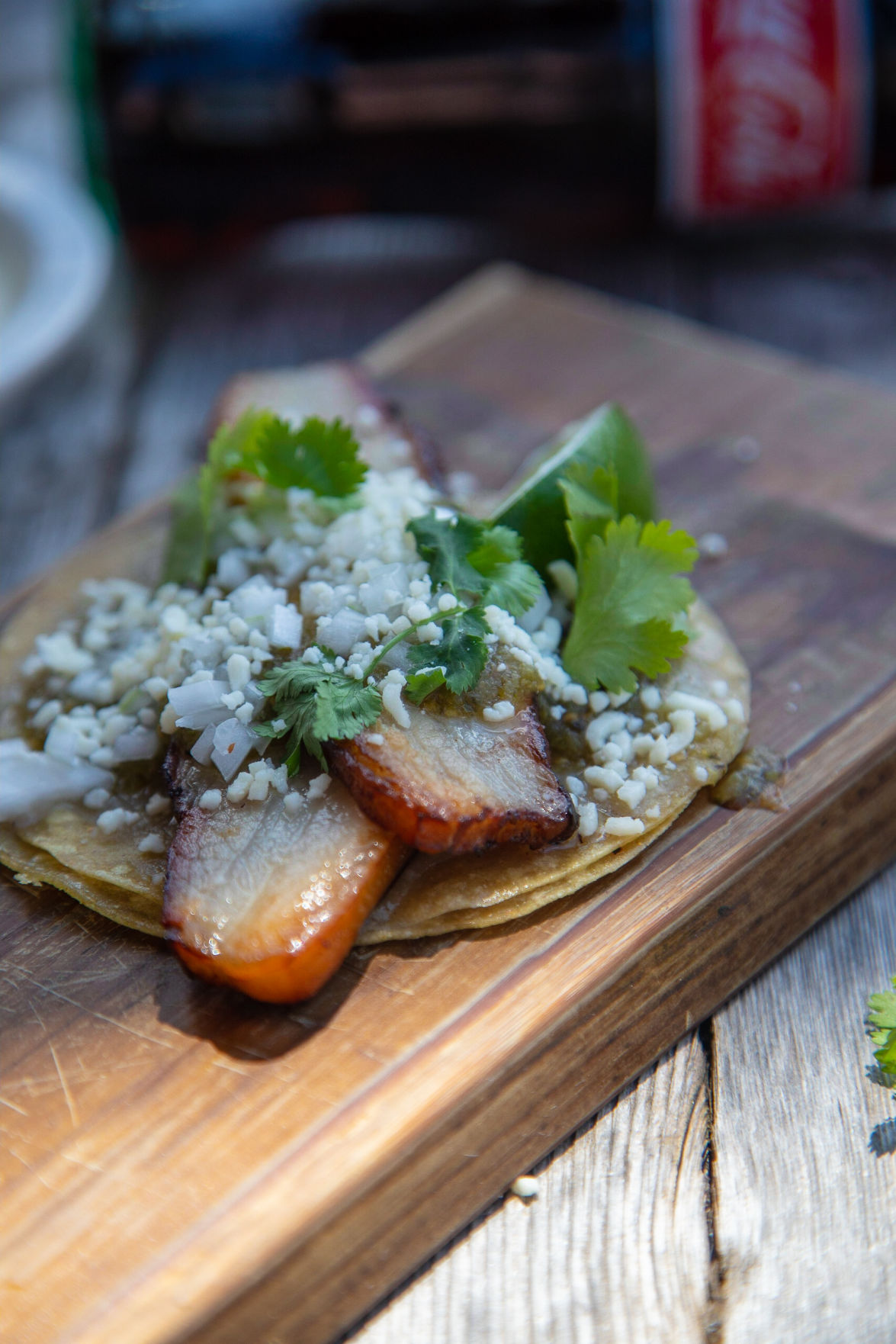 Team Taco Pork Belly Taco